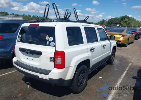 2016 Jeep Patriot Sport z USA, uszkodzony, nr VIN 1C4NJPBB2GD813451